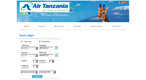 booking.airtanzania.co.tz