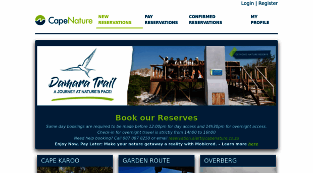 booking.capenature.co.za