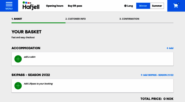 booking.hafjell.no