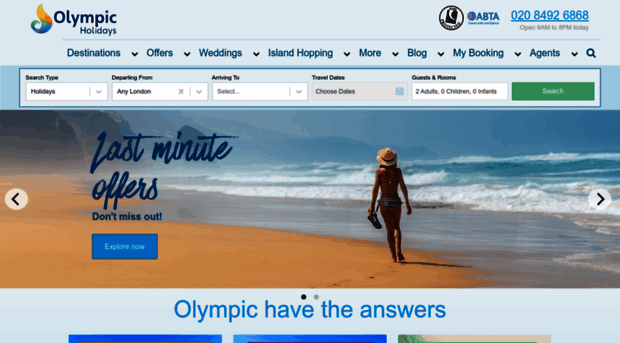 booking.olympicholidays.com