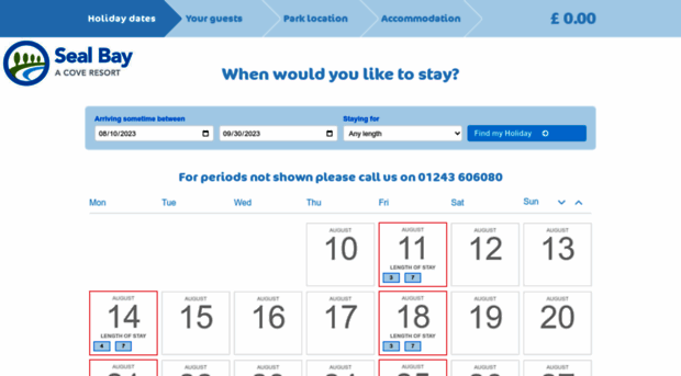 booking.sealbayresort.co.uk