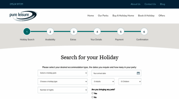 bookings.pure-leisure.co.uk