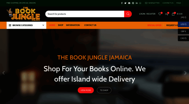 bookjunglejamaica.com