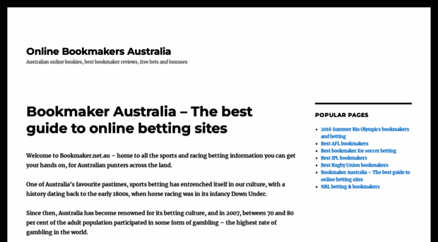 bookmaker.net.au