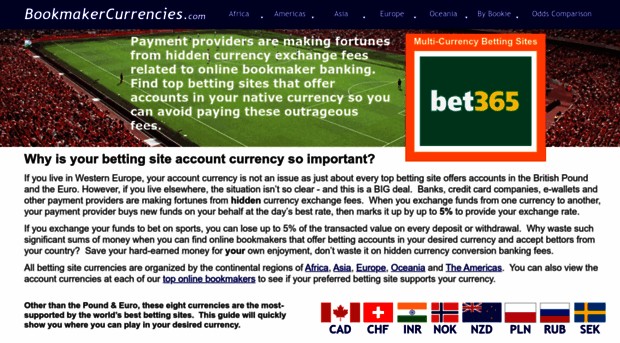 bookmakercurrencies.com