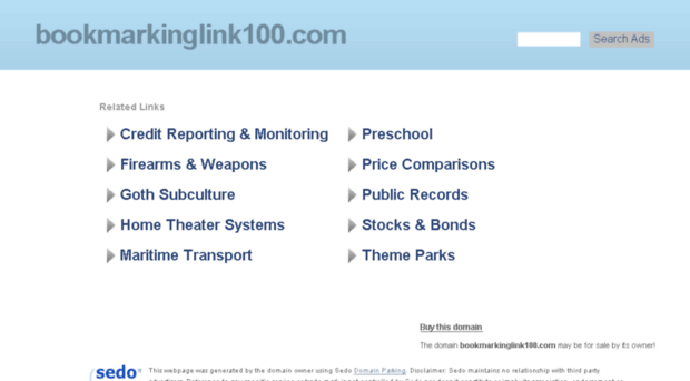 bookmarkinglink100.com