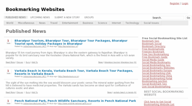 bookmarkingwebsites.pro