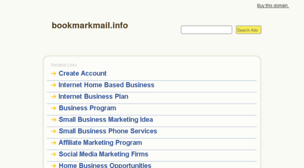 bookmarkmail.info