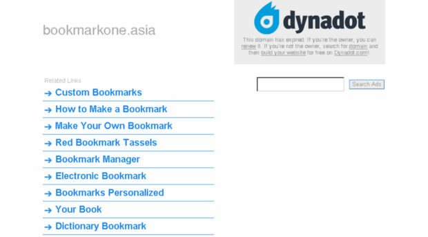 bookmarkone.asia