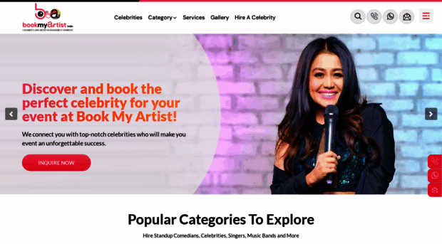 bookmyartistindia.com