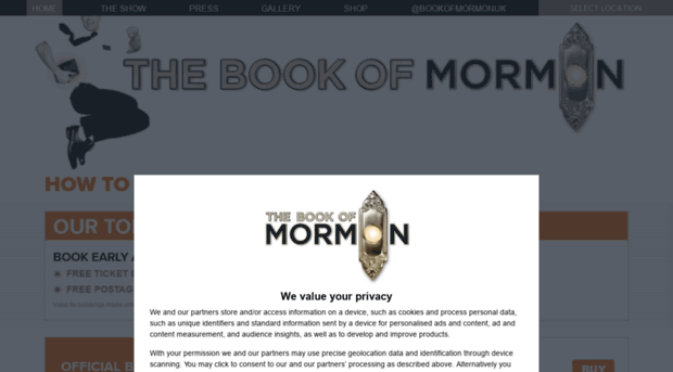 bookofmormonlondon.com