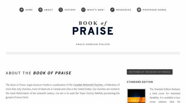 bookofpraise.ca