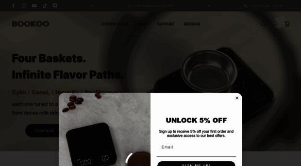 bookoocoffee.com