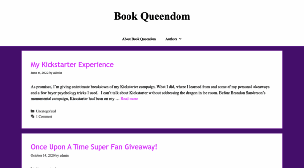 bookqueendom.com