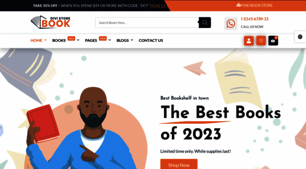 bookshop.diviwoocommercethemes.com