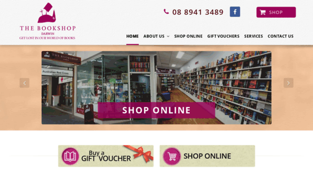 bookshopdarwin.darwinwebdesign.com.au