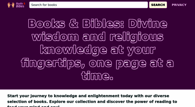 booksnbibles.com