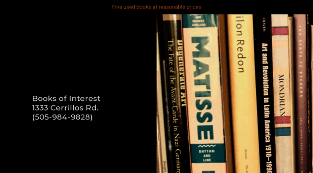 booksofinterestsf.com