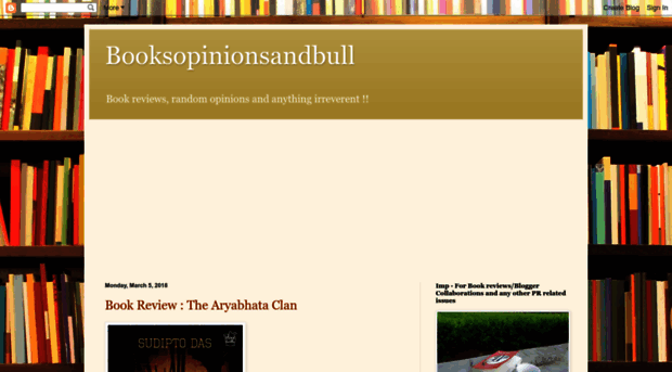 booksopinionsandbull.blogspot.in