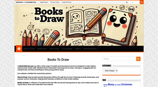bookstodraw.com