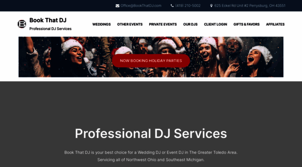 bookthatdj.com