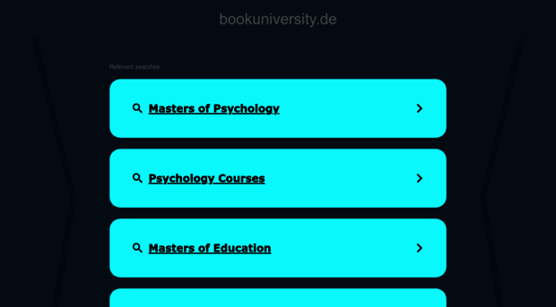 bookuniversity.de