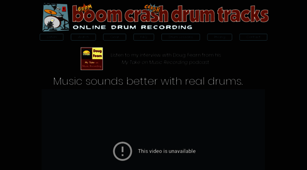 boomcrashdrumtracks.com