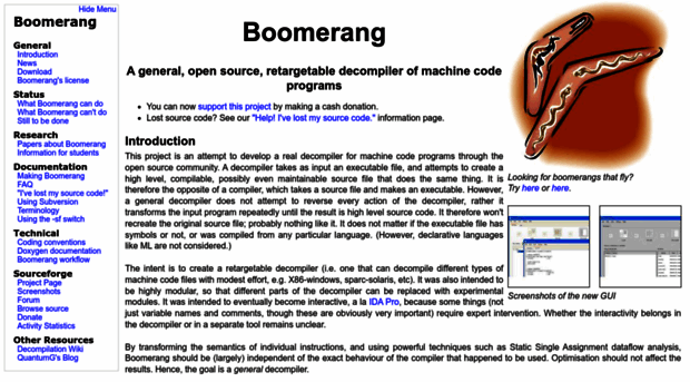 boomerang.sourceforge.net