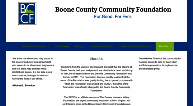 boonecountyfoundation.org