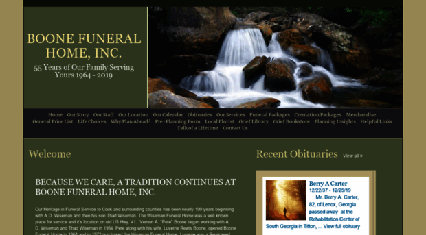 boonefunerals.com