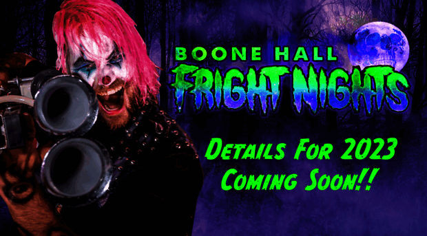 boonehallfrightnights.com