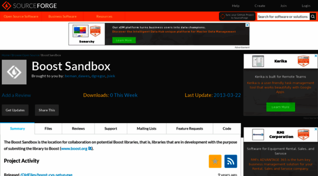 boost-sandbox.sourceforge.net