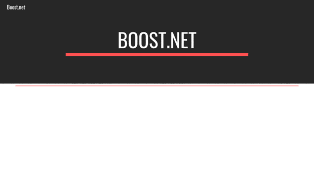 boost.net