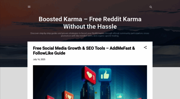 boostedkarma.blogspot.com