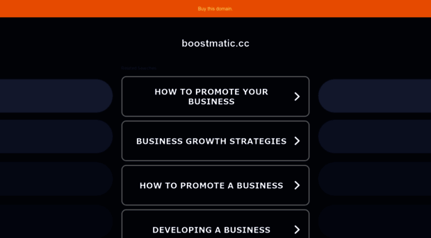 boostmatic.cc