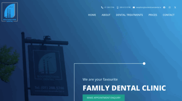 booterstowndental.ie