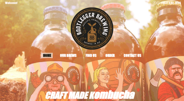 bootleggerkombucha.com