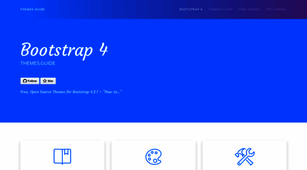 bootstrap.themes.guide