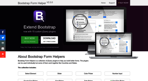 bootstrapformhelpers.com