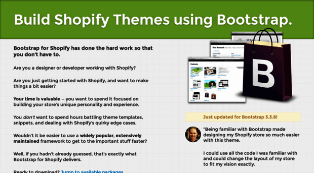 bootstrapforshopify.com