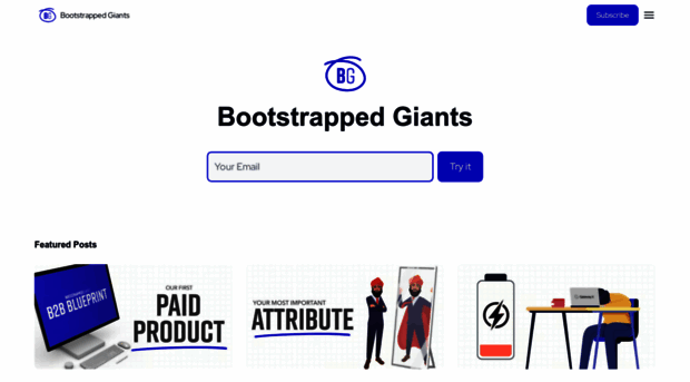 bootstrappedgiants.com
