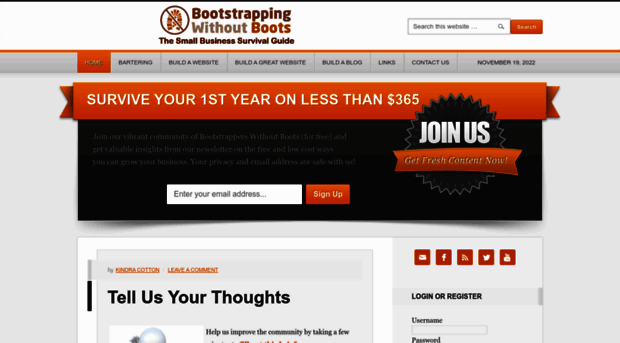 bootstrappingwithoutboots.com