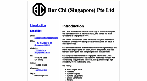 borchisingapore.com