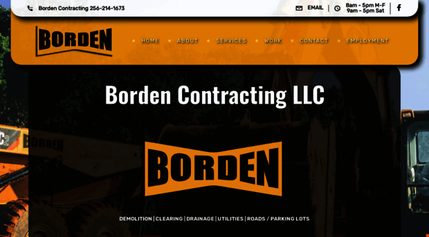 bordencontracting.com