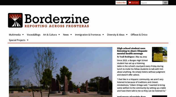 borderzine.com