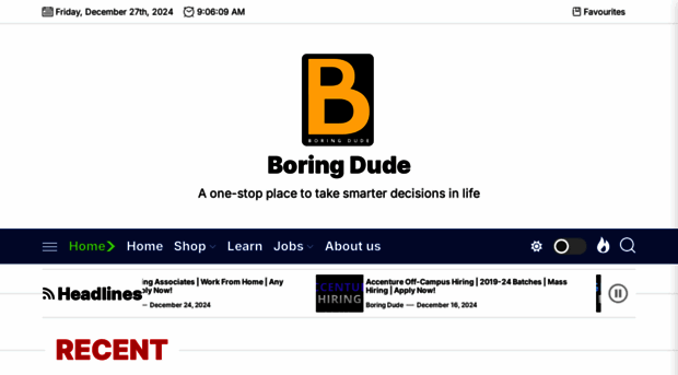 boringdude.in