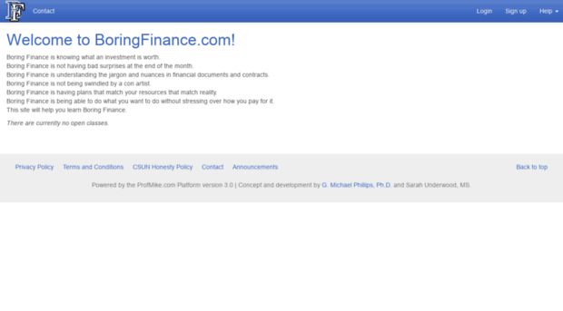 boringfinance.com
