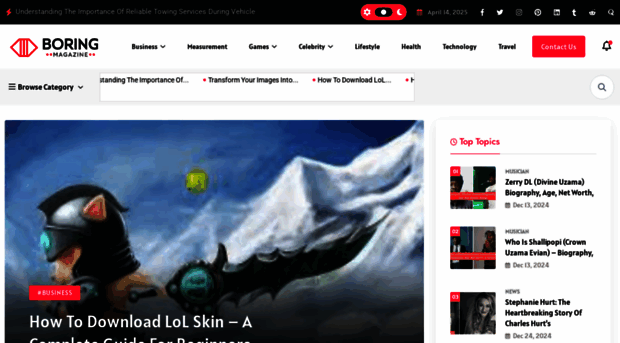 boringmagazine.com