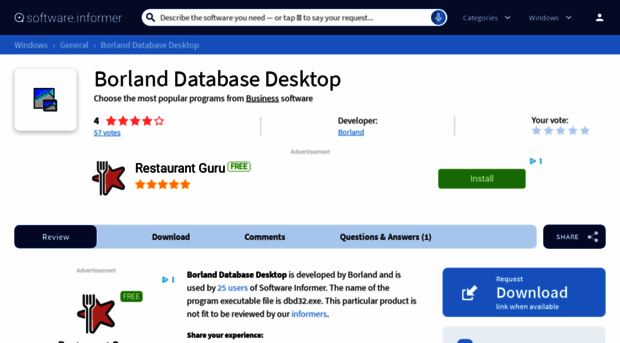 borland-database-desktop.software.informer.com