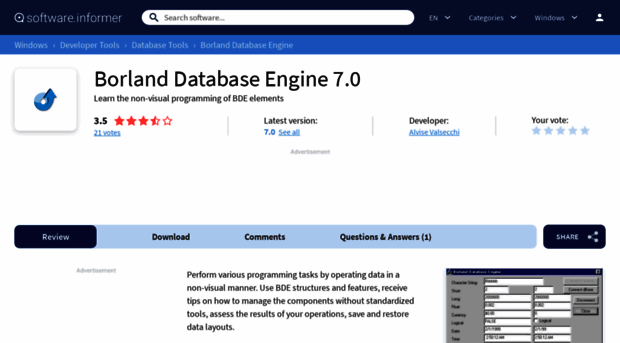 borland-database-engine.software.informer.com